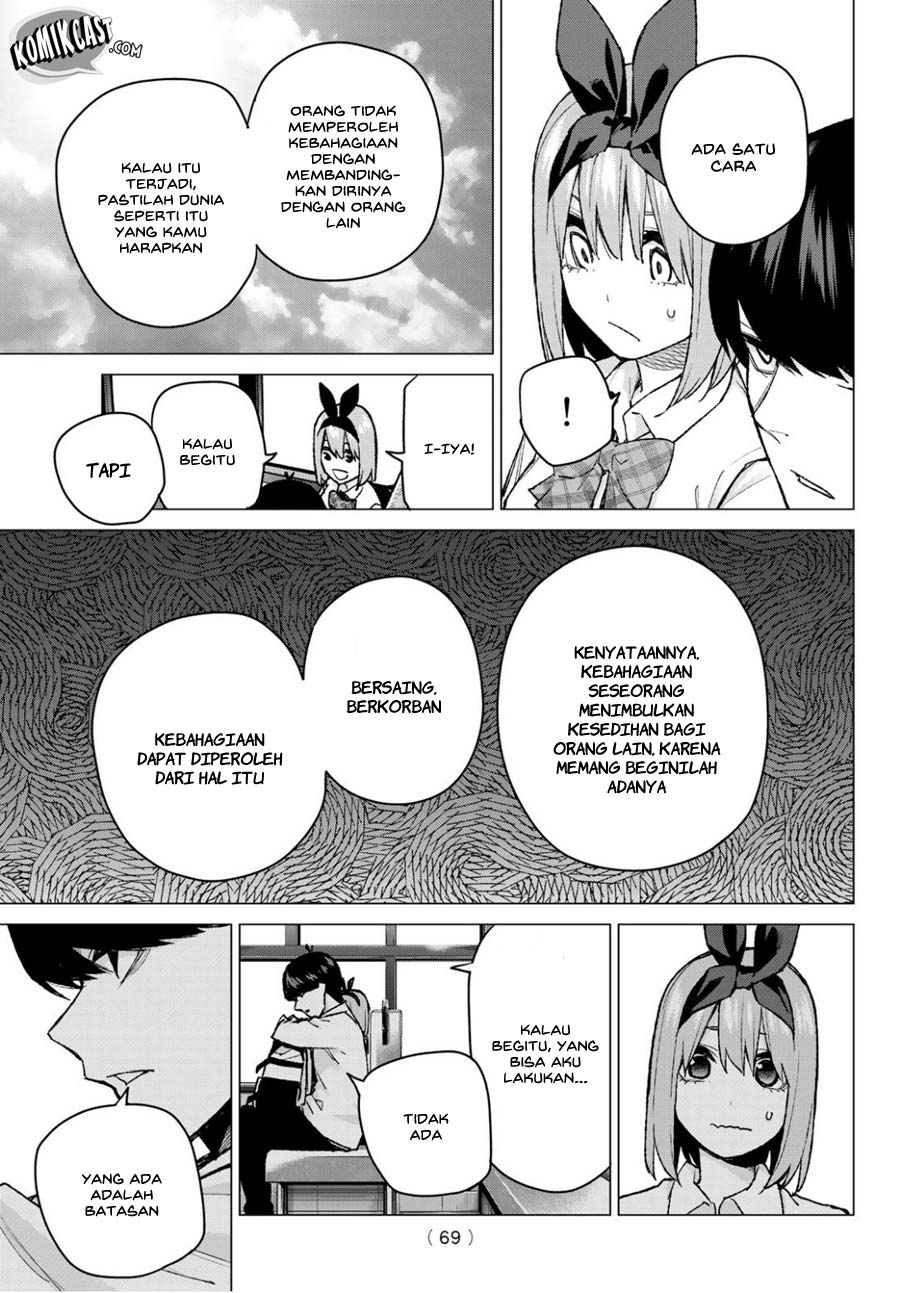 Go-Toubun no Hanayome chapter 81 halaman 13
