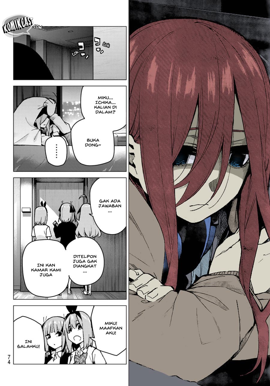 Go-Toubun no Hanayome chapter 81 halaman 18