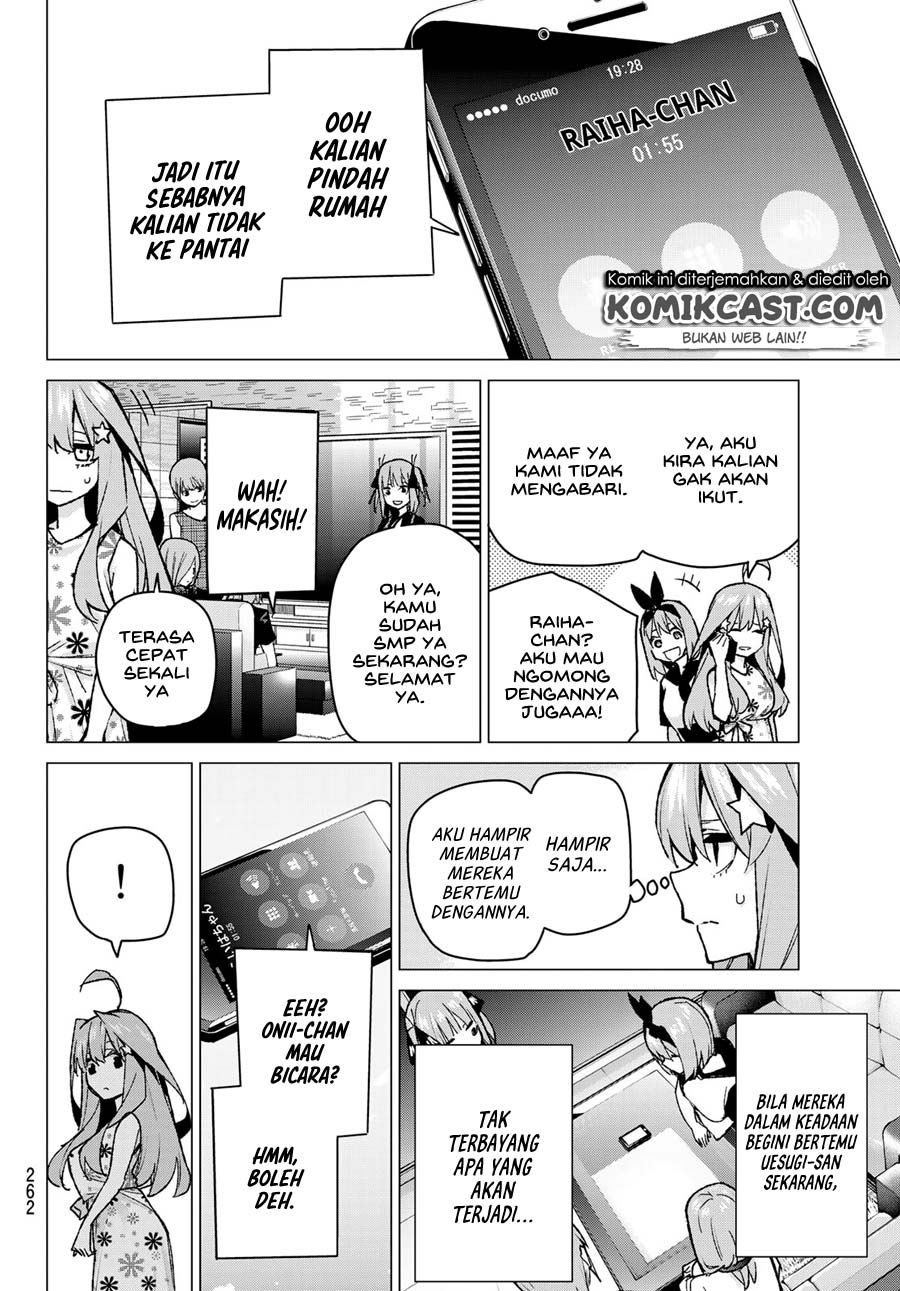 Go-toubun No Hanayome Chapter 91 Bahasa Indonesia page 19