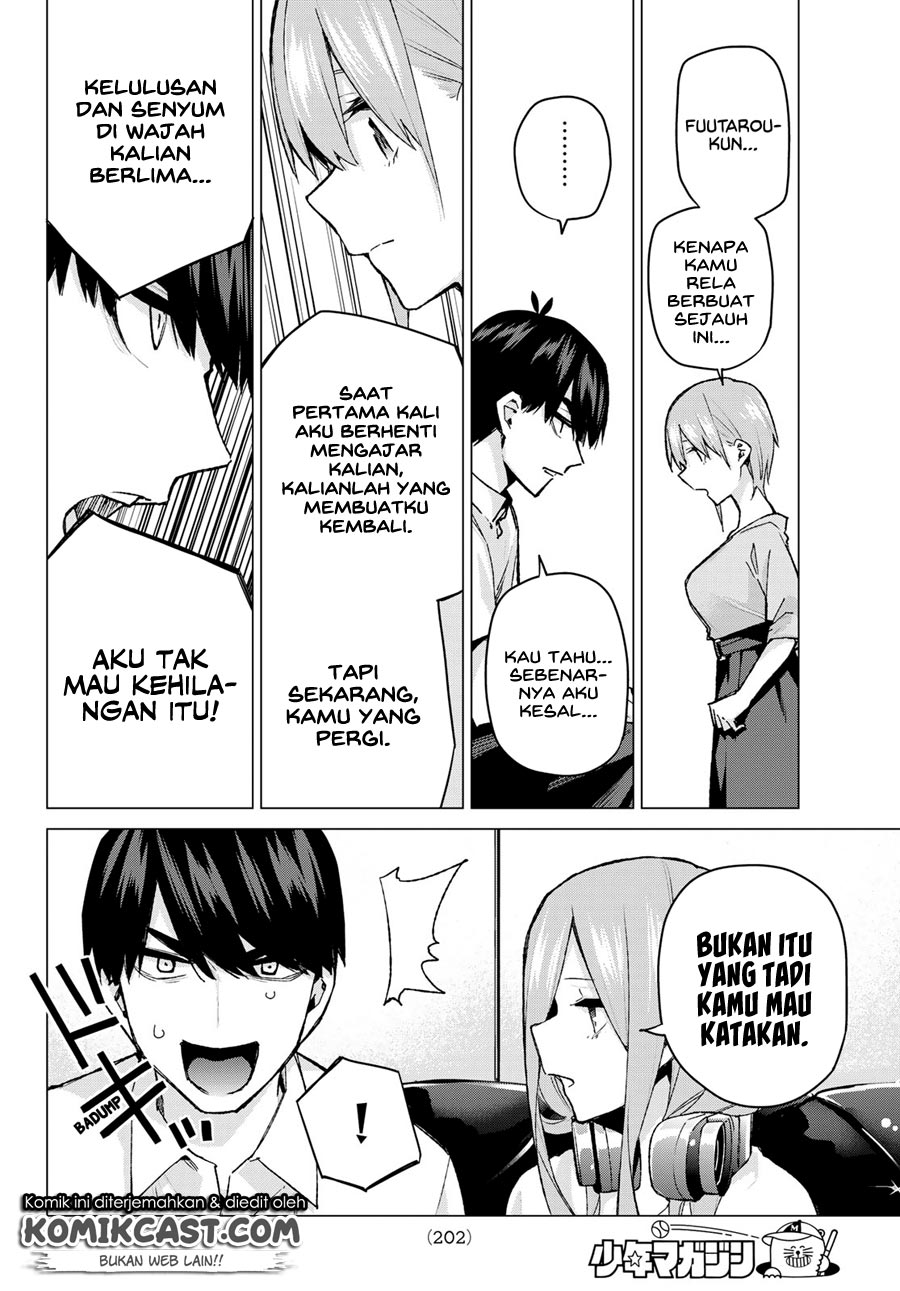 Go-Toubun no Hanayome chapter 95 halaman 12