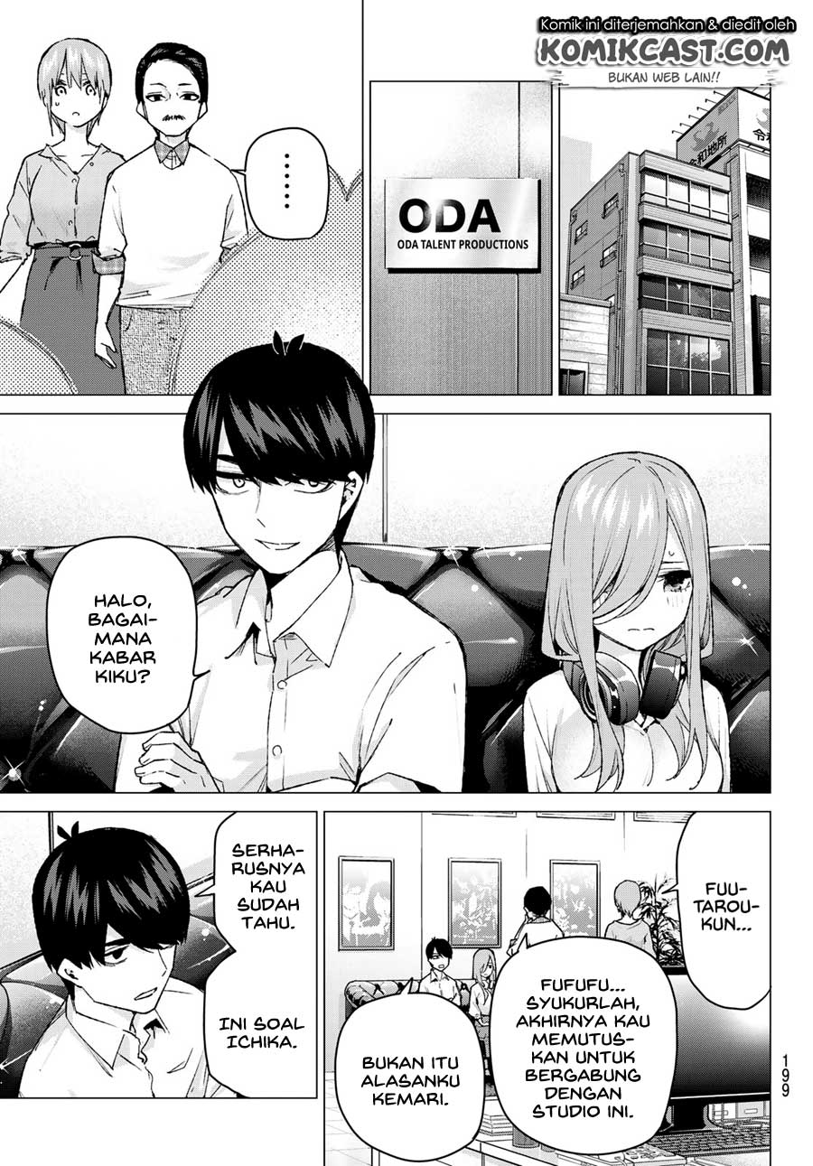 Go-Toubun no Hanayome chapter 95 halaman 9