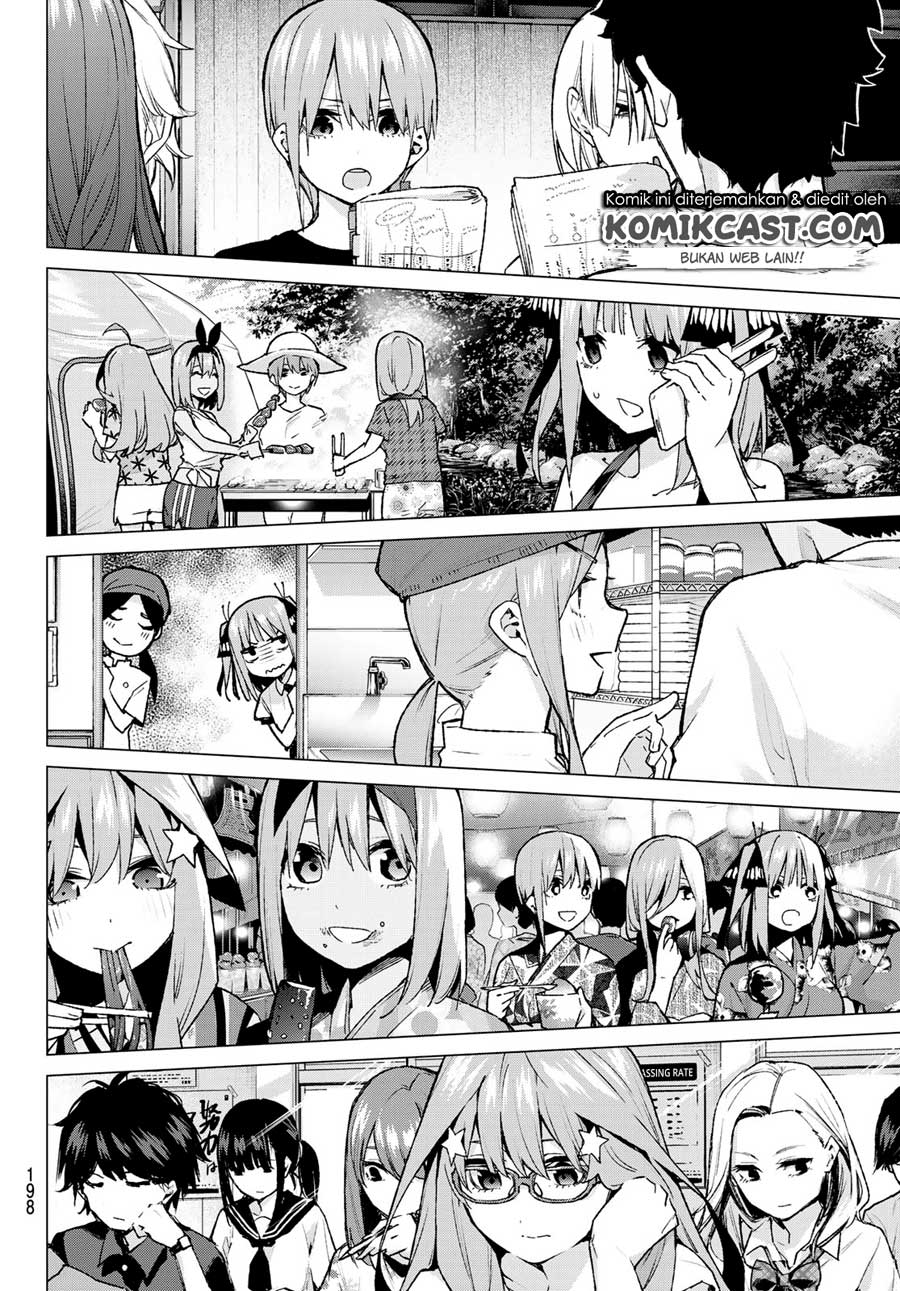 Go-Toubun no Hanayome chapter 95 halaman 8