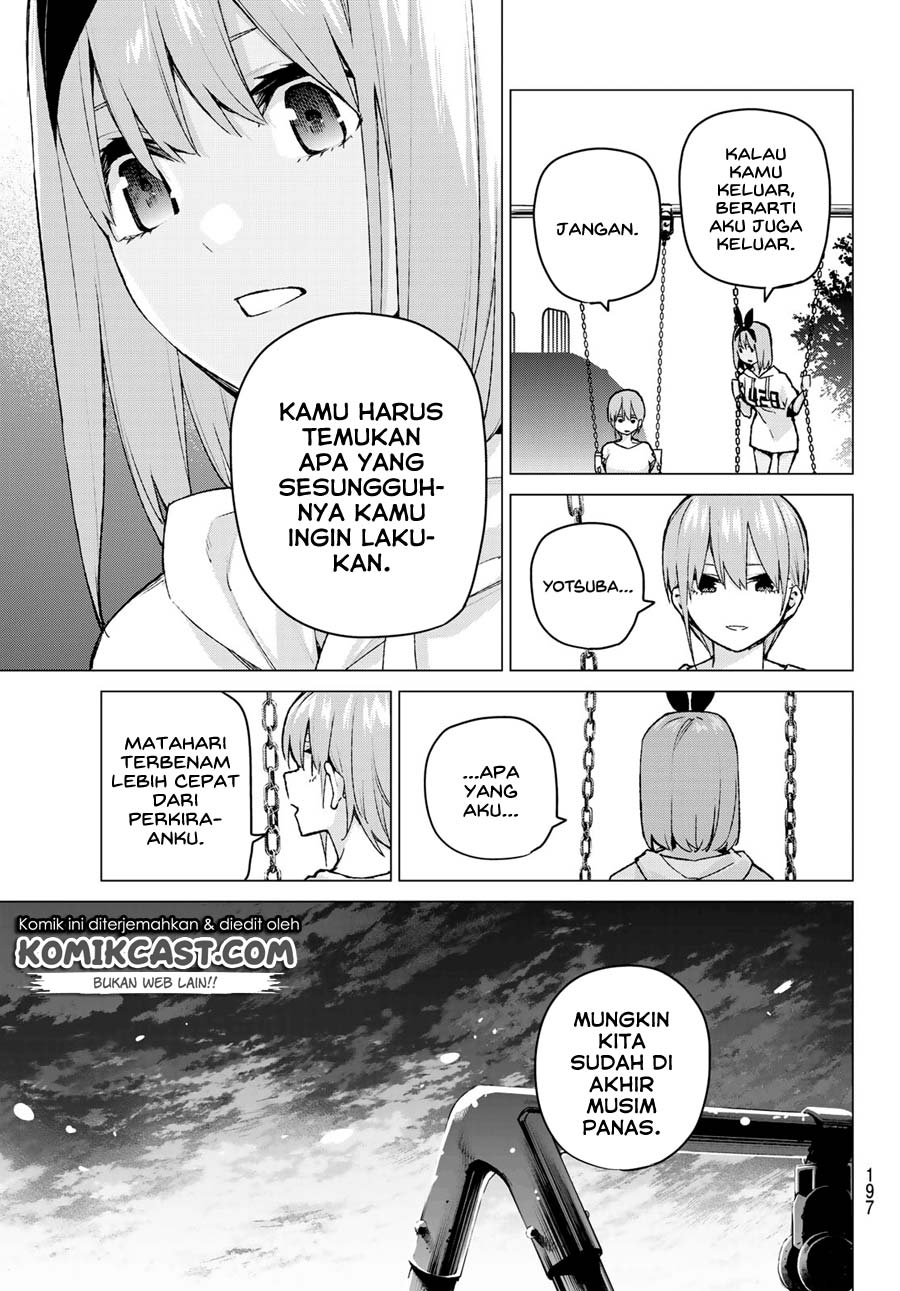 Go-Toubun no Hanayome chapter 95 halaman 7