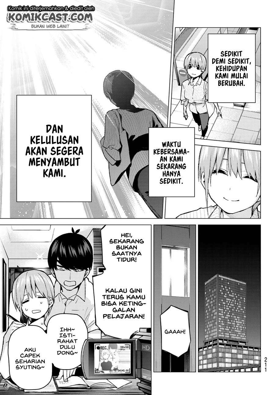 Go-Toubun no Hanayome chapter 95 halaman 21