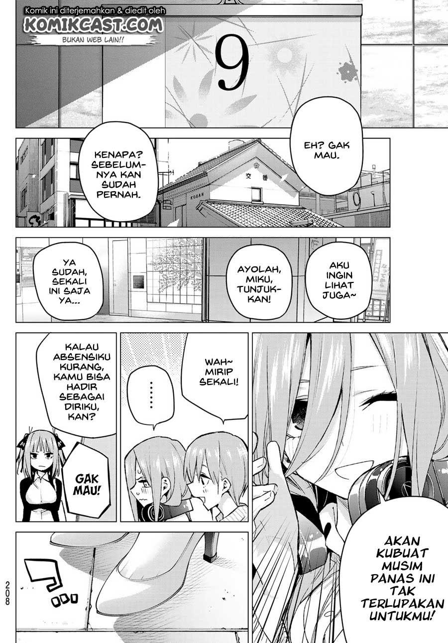 Go-Toubun no Hanayome chapter 95 halaman 18