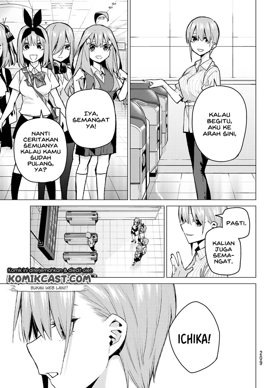 Go-Toubun no Hanayome chapter 95 halaman 19