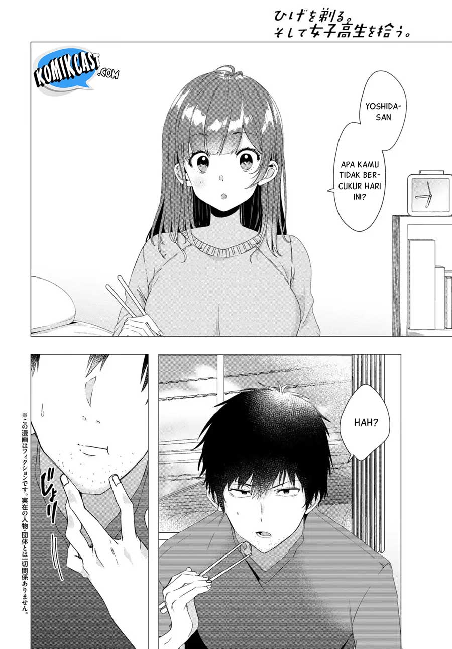 Hige Wo Soru. Soshite Joshikosei Wo Hirou. Chapter 03