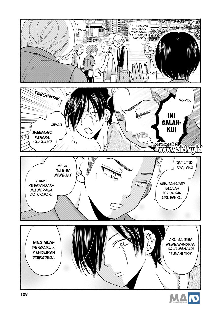 Yankee-kun to Hakujou Gaaru Chapter 13 Bahasa Indonesia page 8