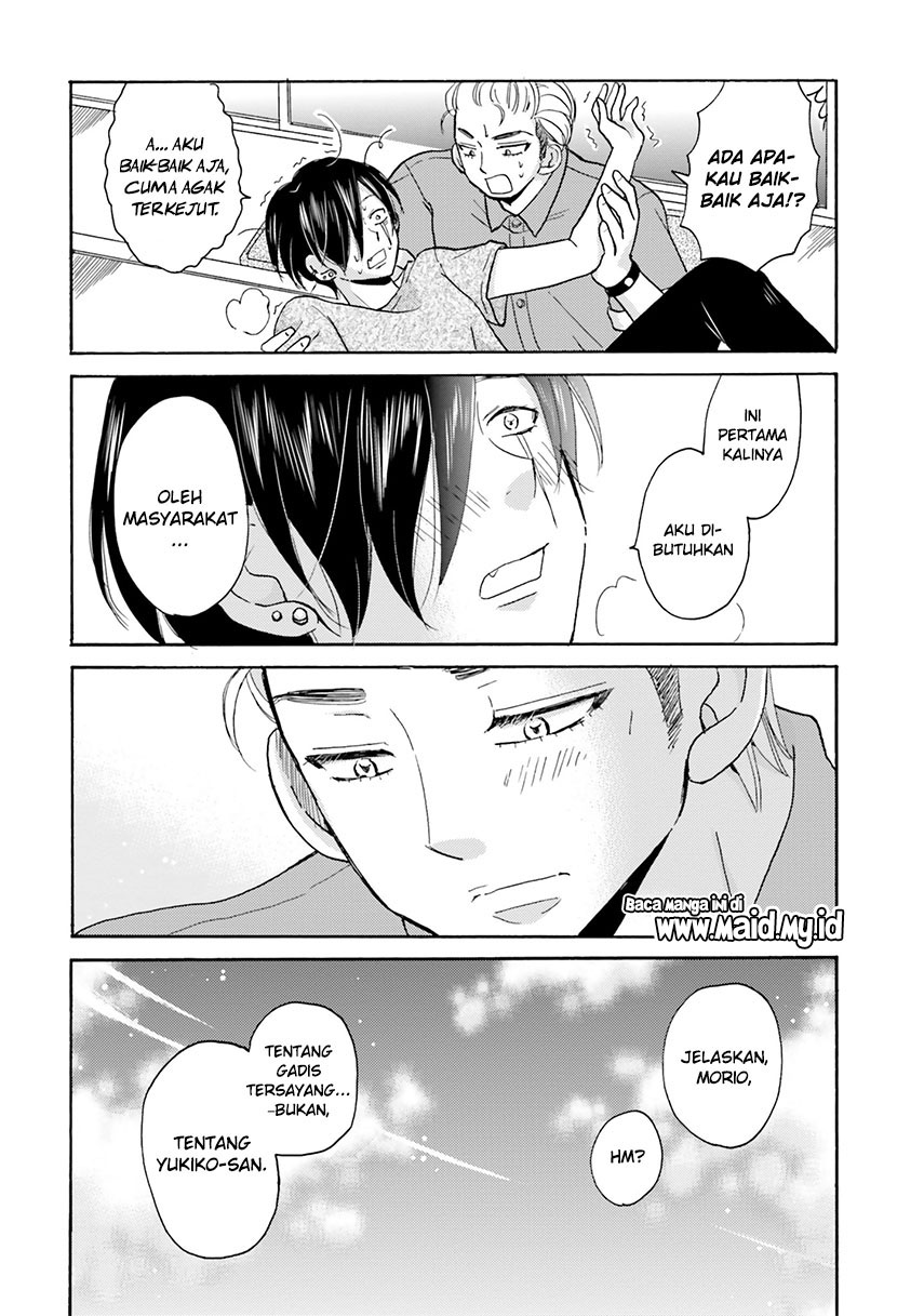 Yankee-kun to Hakujou Gaaru Chapter 13 Bahasa Indonesia page 11