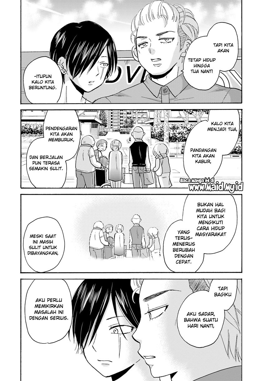 Yankee-kun to Hakujou Gaaru Chapter 13 Bahasa Indonesia page 9
