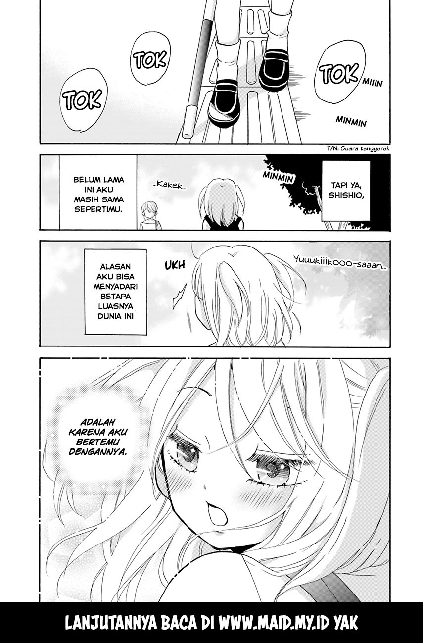 Yankee-kun to Hakujou Gaaru Chapter 13 Bahasa Indonesia page 12