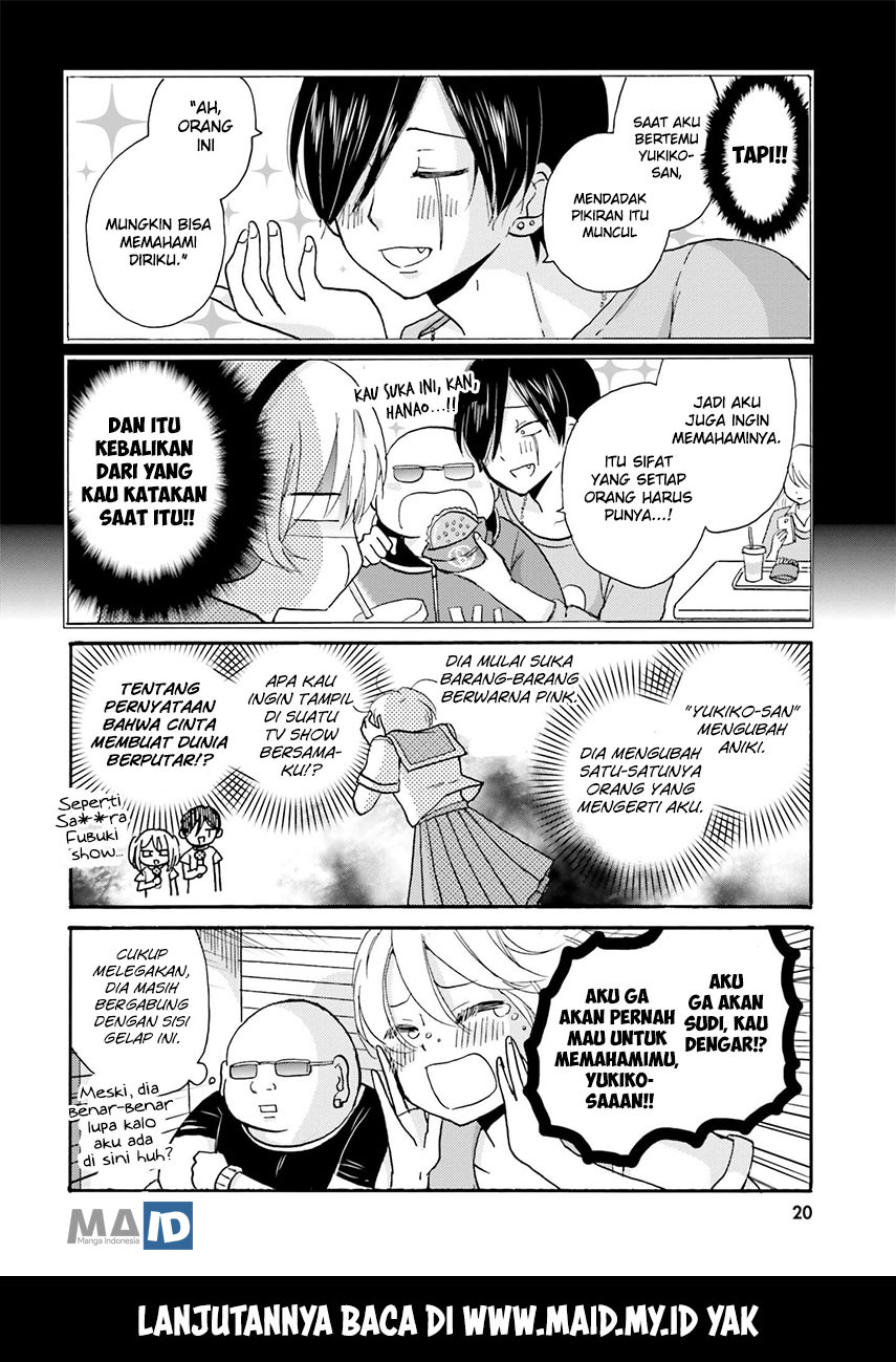 Yankee-kun to Hakujou Gaaru Chapter 25 Bahasa Indonesia page 11