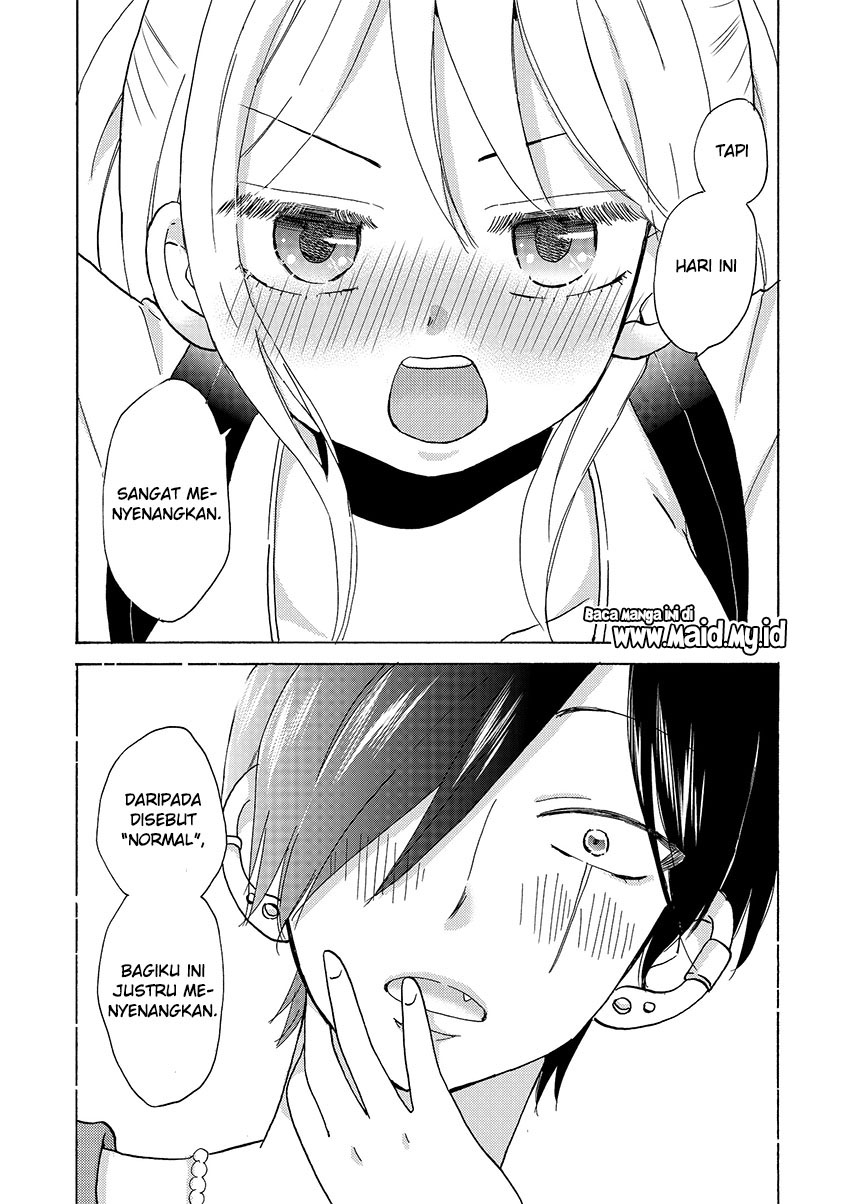 Yankee-kun to Hakujou Gaaru Chapter 05 Bahasa Indonesia page 9