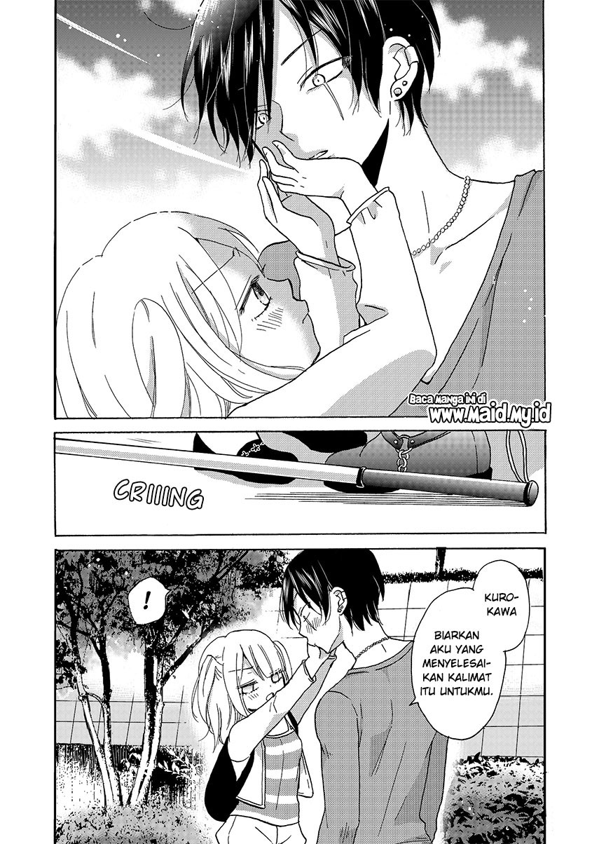 Yankee-kun to Hakujou Gaaru Chapter 05 Bahasa Indonesia page 8