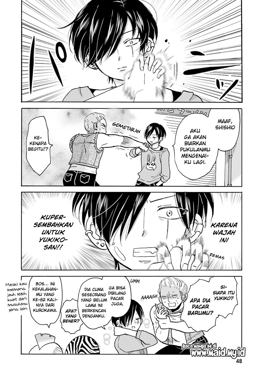 Yankee-kun to Hakujou Gaaru Chapter 06 Bahasa Indonesia page 7