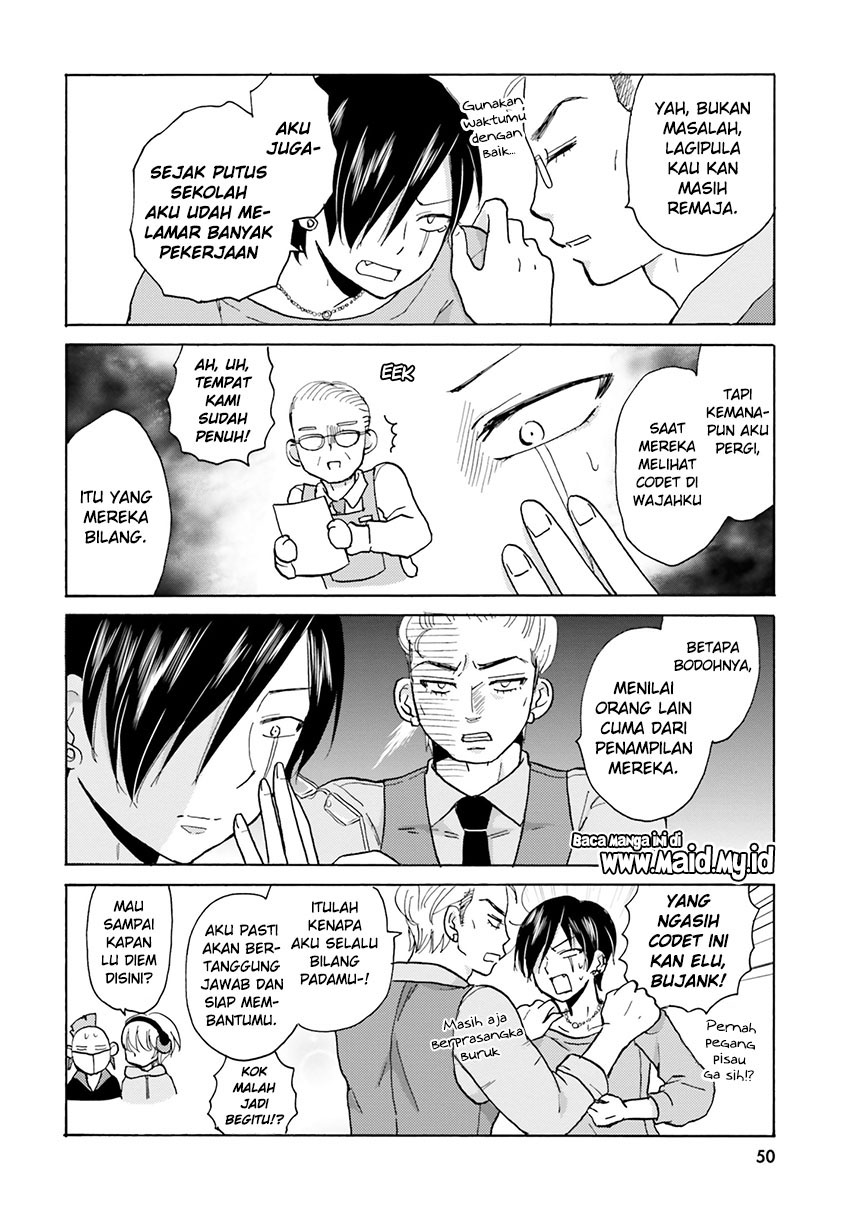 Yankee-kun to Hakujou Gaaru Chapter 06 Bahasa Indonesia page 9