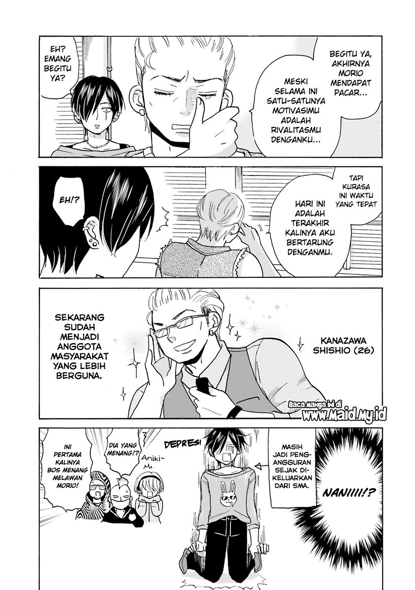 Yankee-kun to Hakujou Gaaru Chapter 06 Bahasa Indonesia page 8