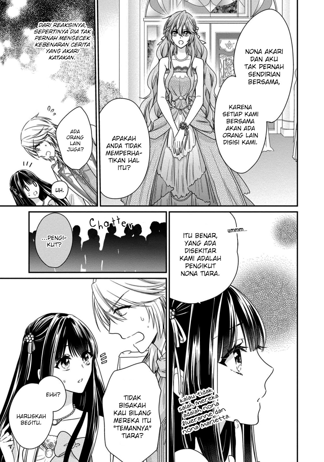 Akuyaku Reijou wa Ringoku no Outaishi ni Dekiai sareru chapter 2 halaman 29