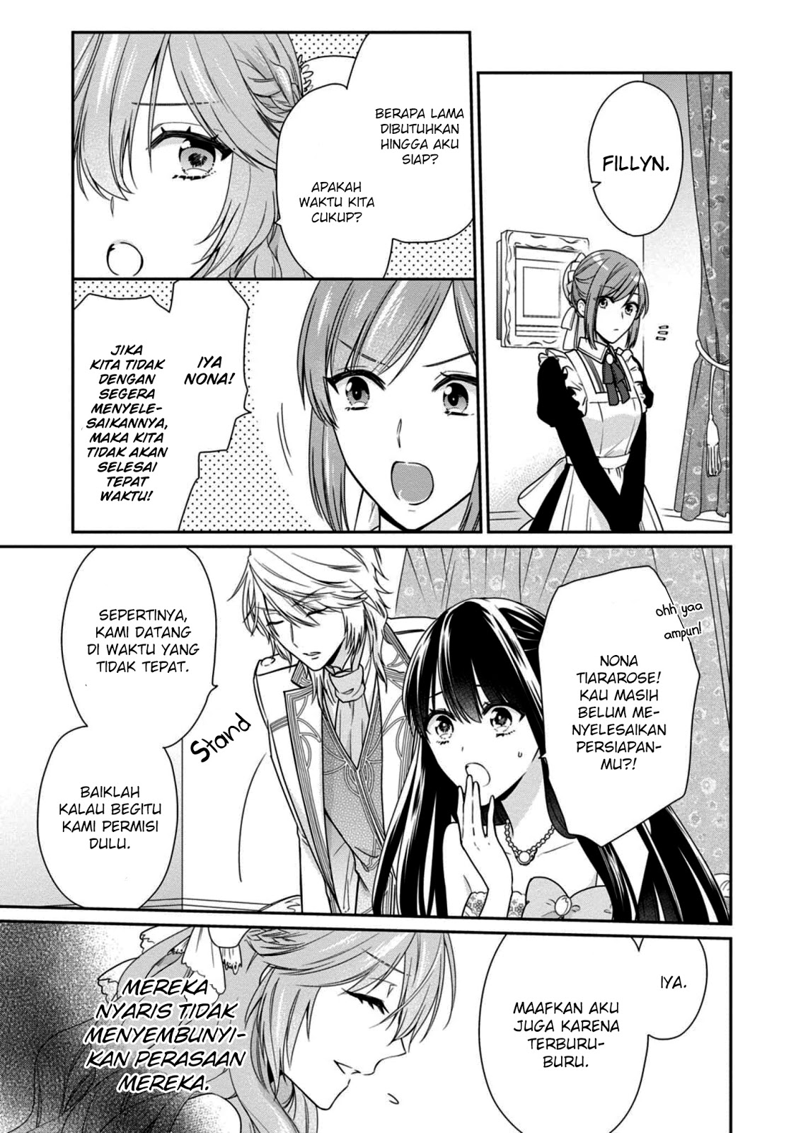 Akuyaku Reijou wa Ringoku no Outaishi ni Dekiai sareru chapter 2 halaman 14