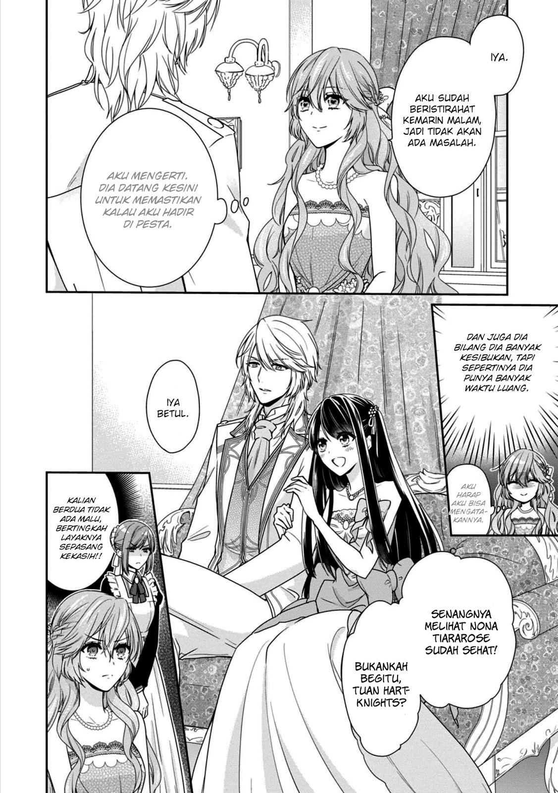 Akuyaku Reijou wa Ringoku no Outaishi ni Dekiai sareru chapter 2 halaman 13