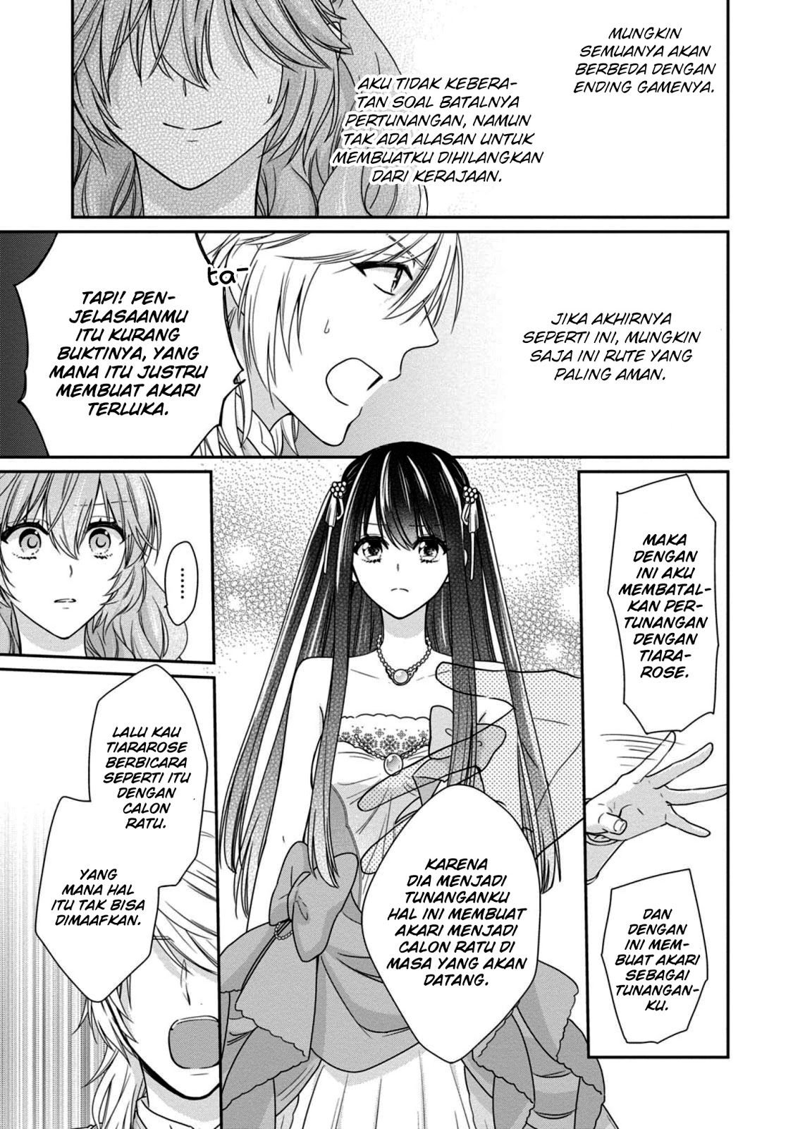 Akuyaku Reijou wa Ringoku no Outaishi ni Dekiai sareru chapter 2 halaman 31