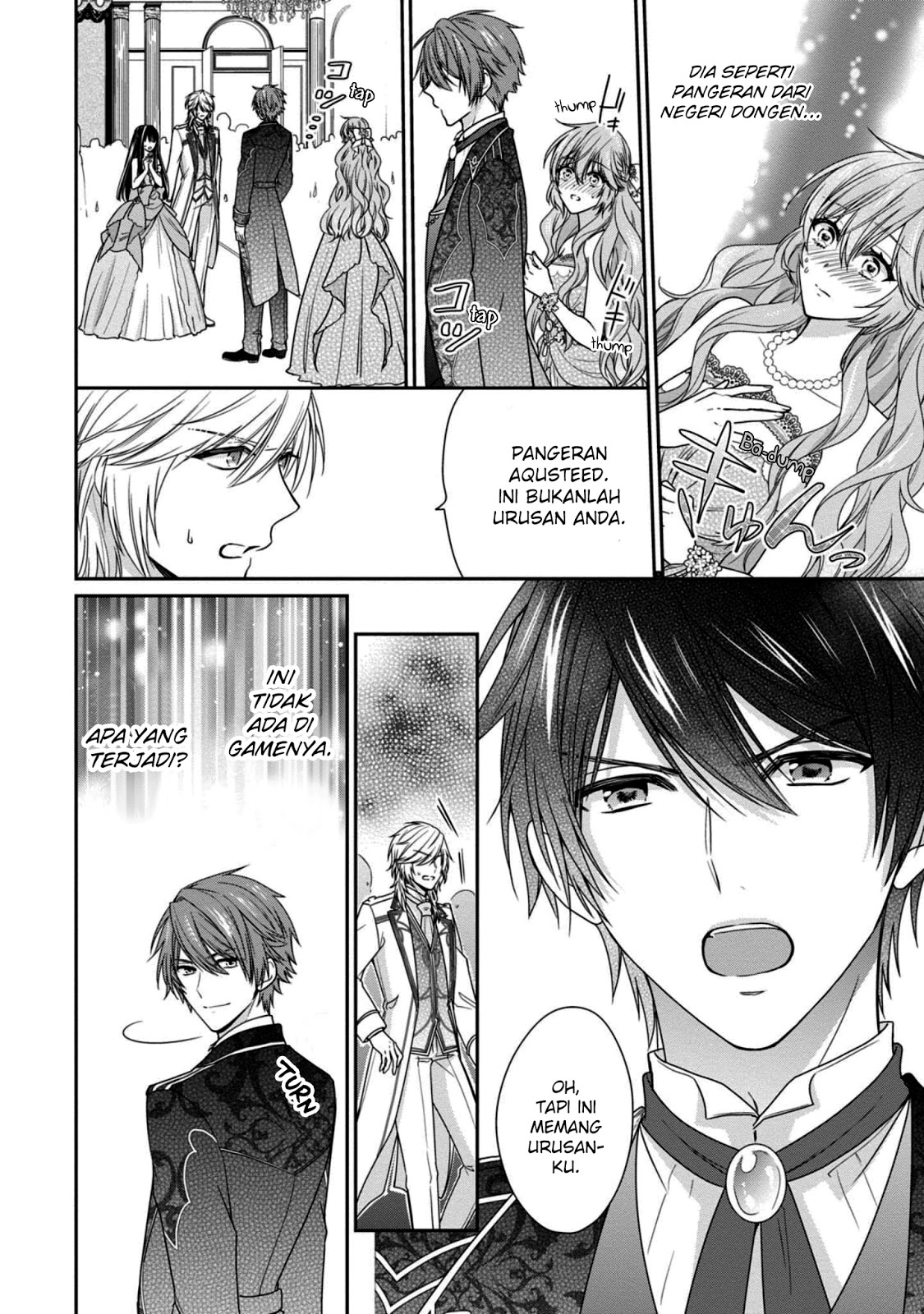 Akuyaku Reijou wa Ringoku no Outaishi ni Dekiai sareru chapter 2 halaman 34