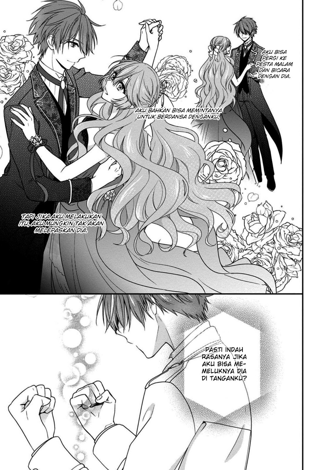 Akuyaku Reijou wa Ringoku no Outaishi ni Dekiai sareru chapter 4.5 halaman 10