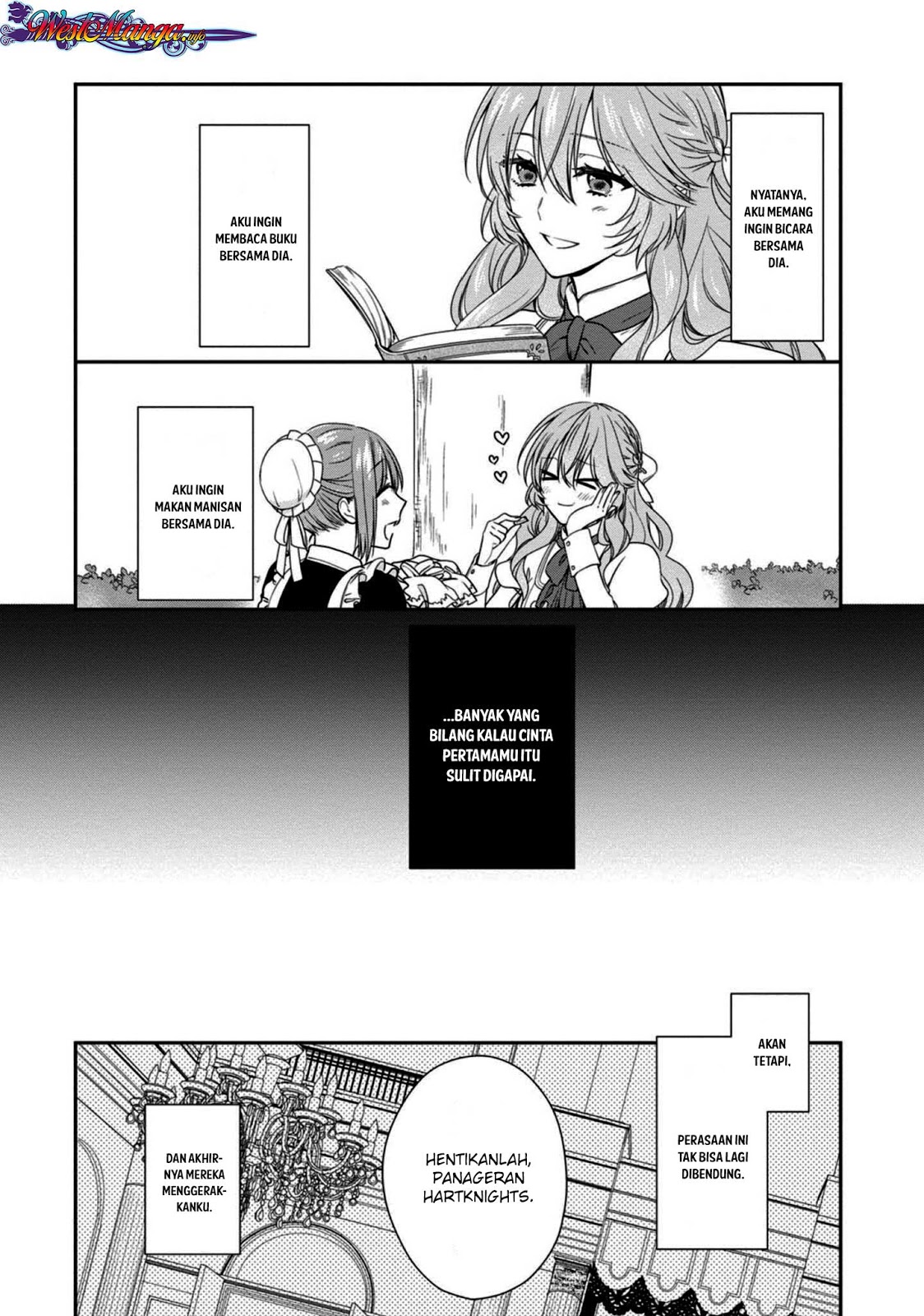 Akuyaku Reijou wa Ringoku no Outaishi ni Dekiai sareru chapter 4.5 halaman 11