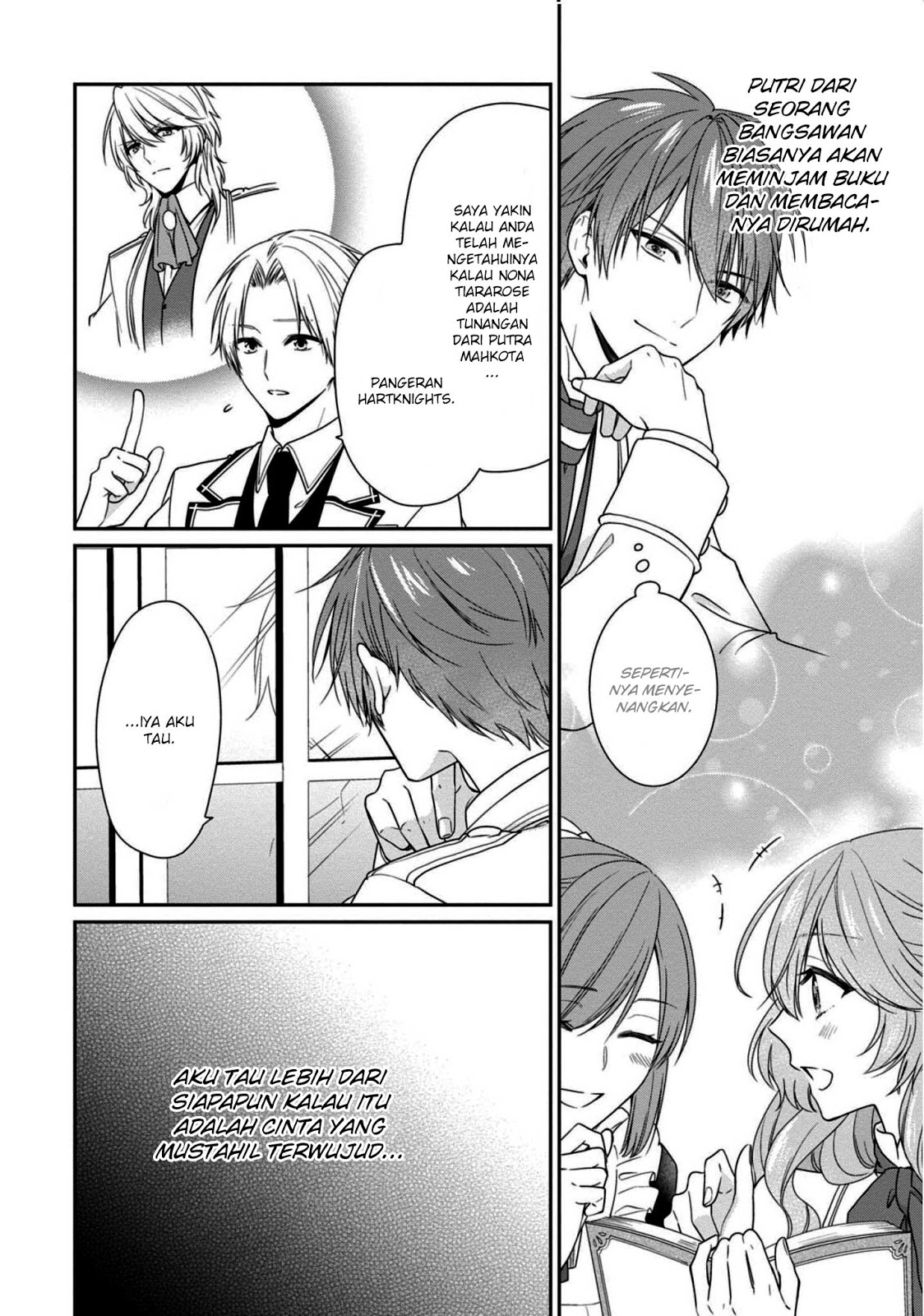 Akuyaku Reijou wa Ringoku no Outaishi ni Dekiai sareru chapter 4.5 halaman 9