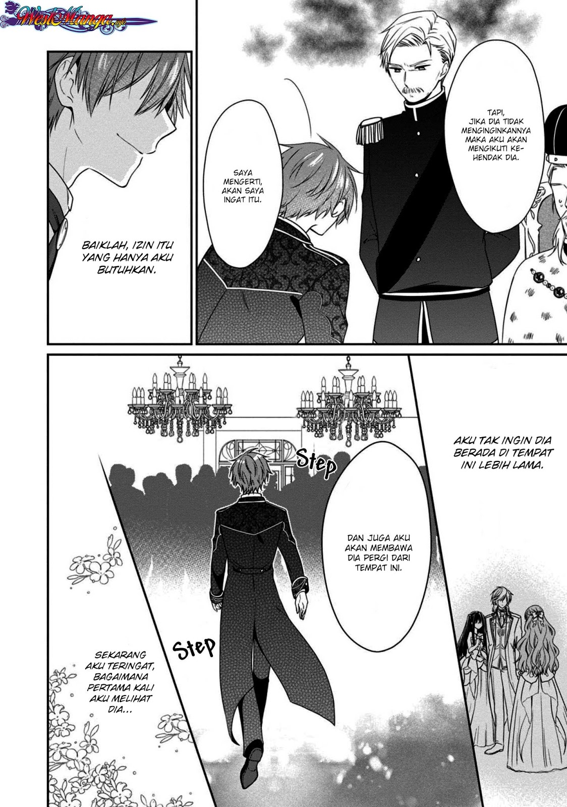 Akuyaku Reijou wa Ringoku no Outaishi ni Dekiai sareru chapter 4.5 halaman 7