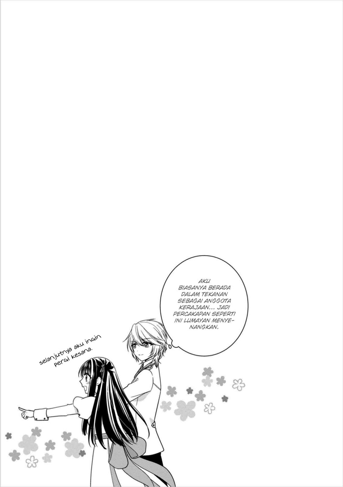Akuyaku Reijou wa Ringoku no Outaishi ni Dekiai sareru chapter 8.5 halaman 19