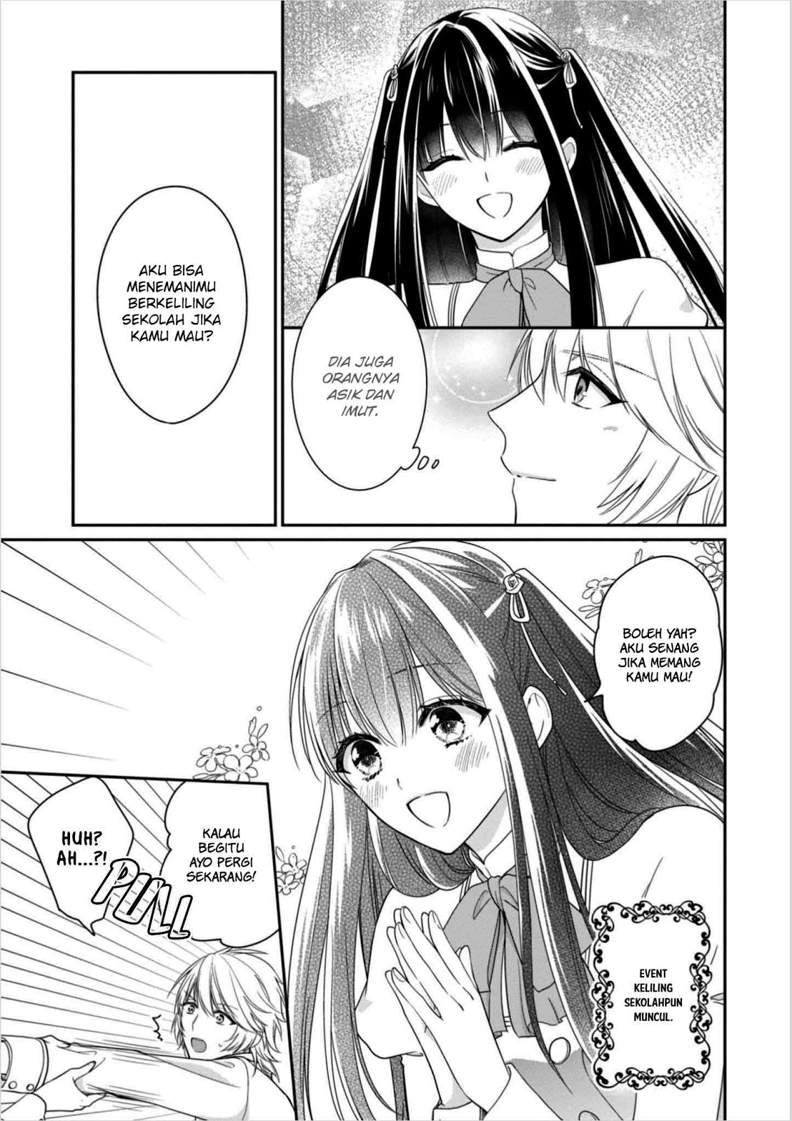Akuyaku Reijou wa Ringoku no Outaishi ni Dekiai sareru chapter 8.5 halaman 15