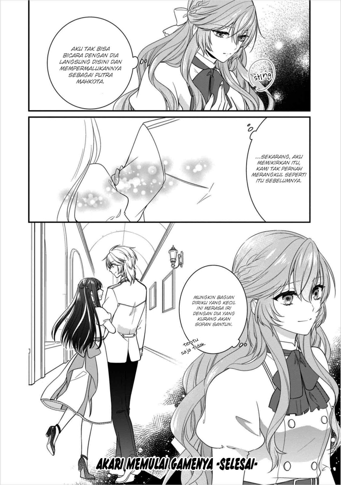 Akuyaku Reijou wa Ringoku no Outaishi ni Dekiai sareru chapter 8.5 halaman 18