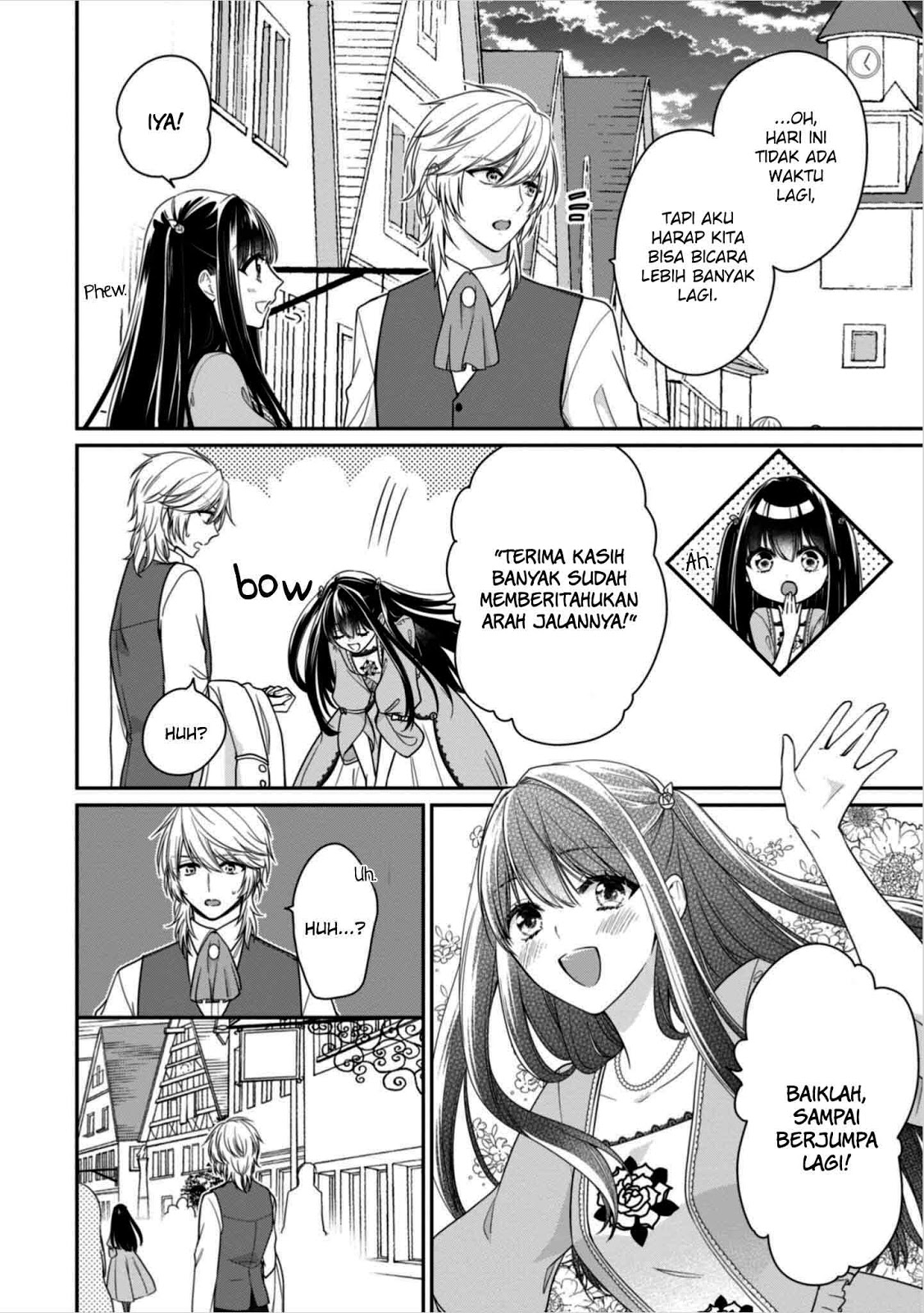 Akuyaku Reijou wa Ringoku no Outaishi ni Dekiai sareru chapter 8.5 halaman 11
