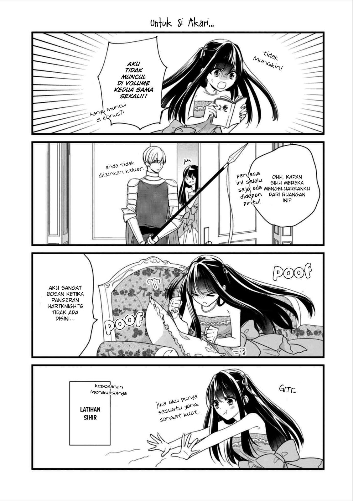 Akuyaku Reijou wa Ringoku no Outaishi ni Dekiai sareru chapter 8.5 halaman 21