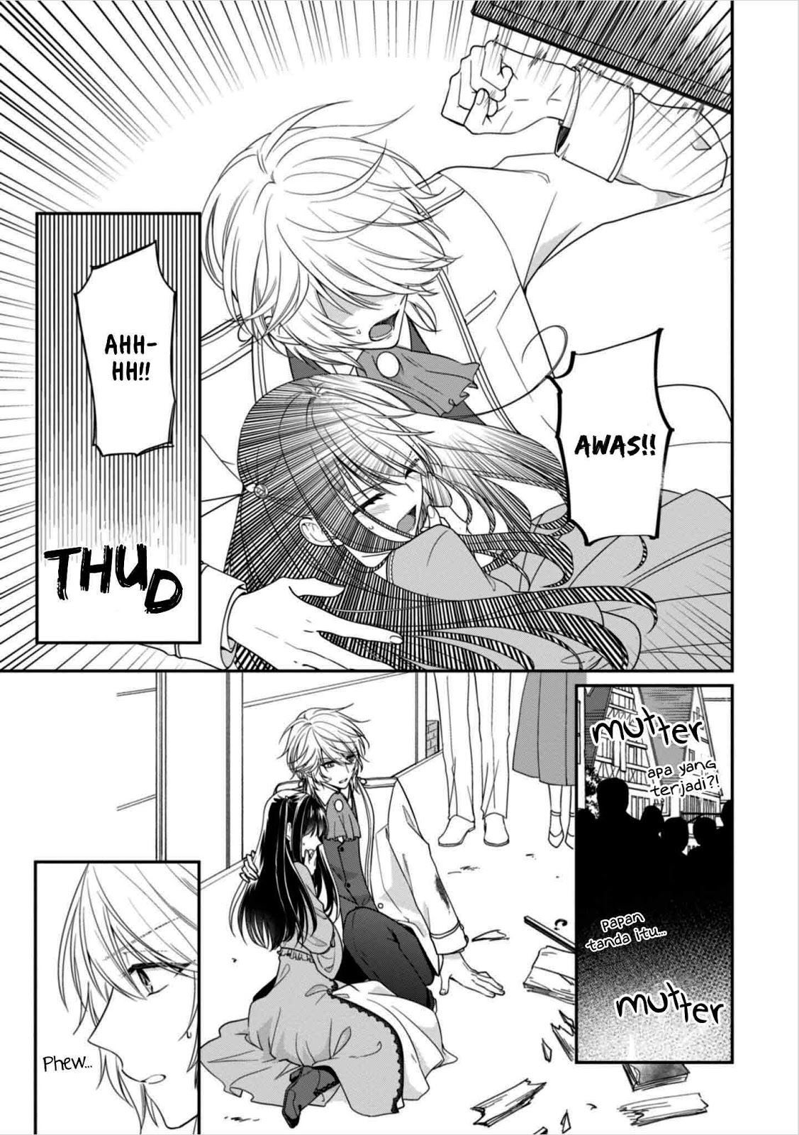 Akuyaku Reijou wa Ringoku no Outaishi ni Dekiai sareru chapter 8.5 halaman 6