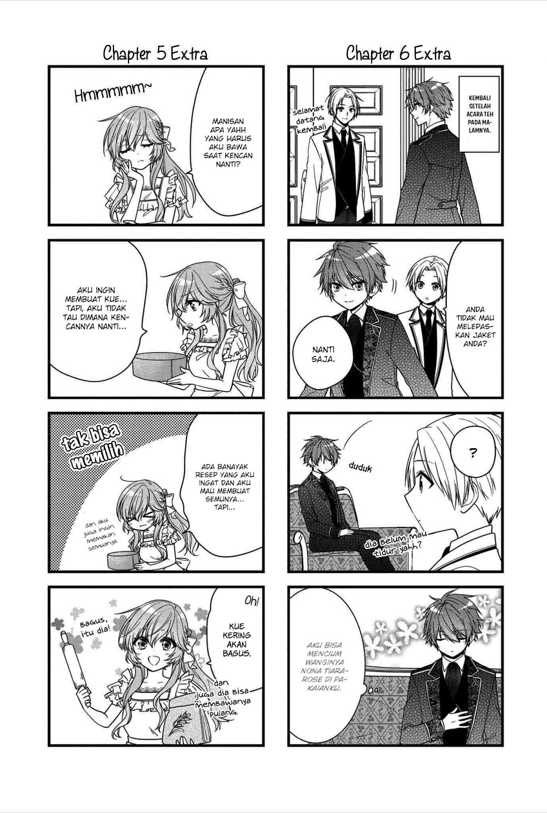 Akuyaku Reijou wa Ringoku no Outaishi ni Dekiai sareru chapter 8.5 halaman 22