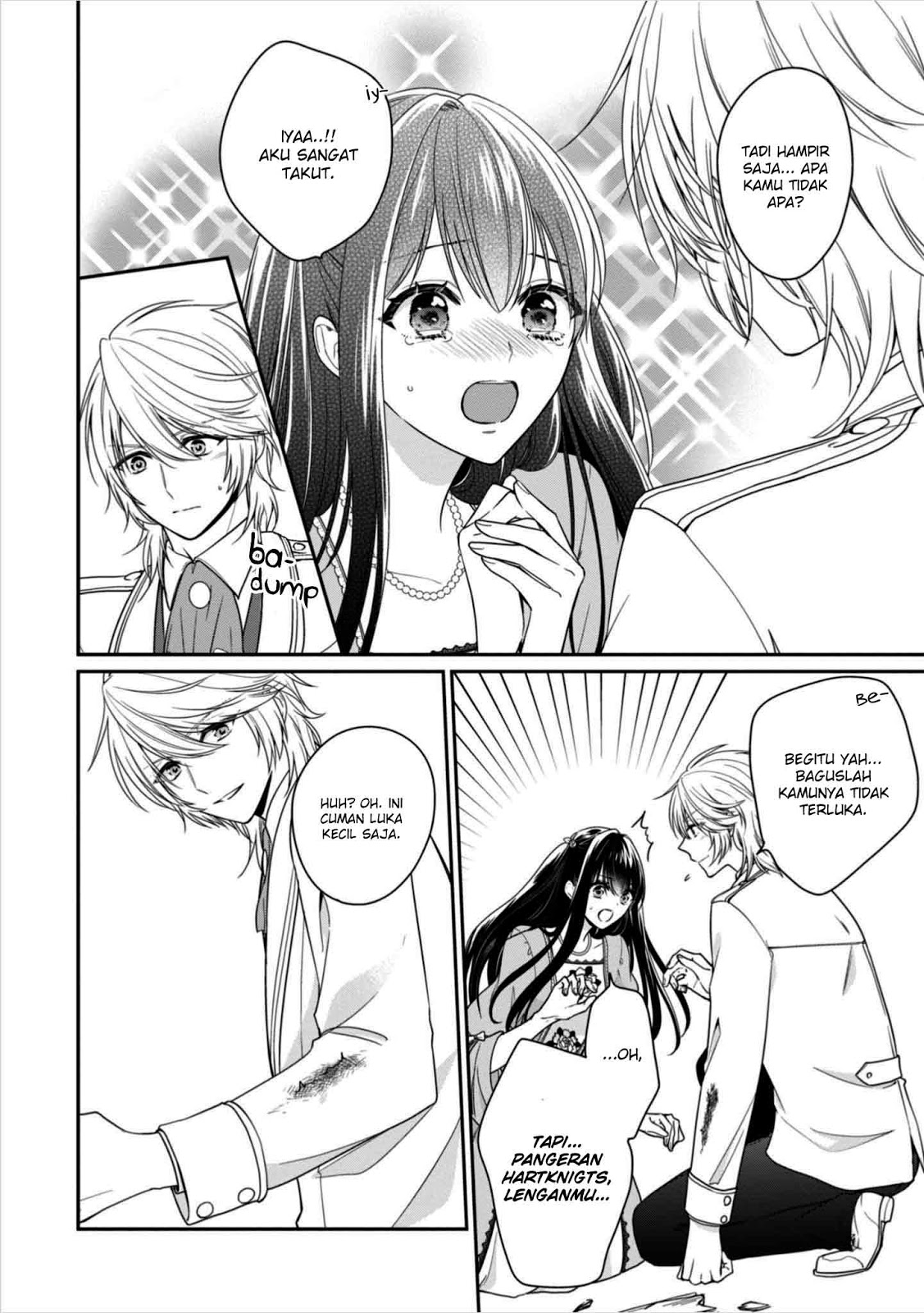 Akuyaku Reijou wa Ringoku no Outaishi ni Dekiai sareru chapter 8.5 halaman 7