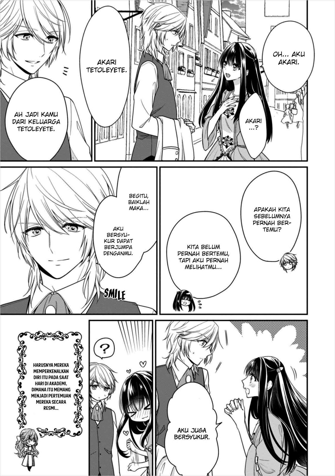 Akuyaku Reijou wa Ringoku no Outaishi ni Dekiai sareru chapter 8.5 halaman 10