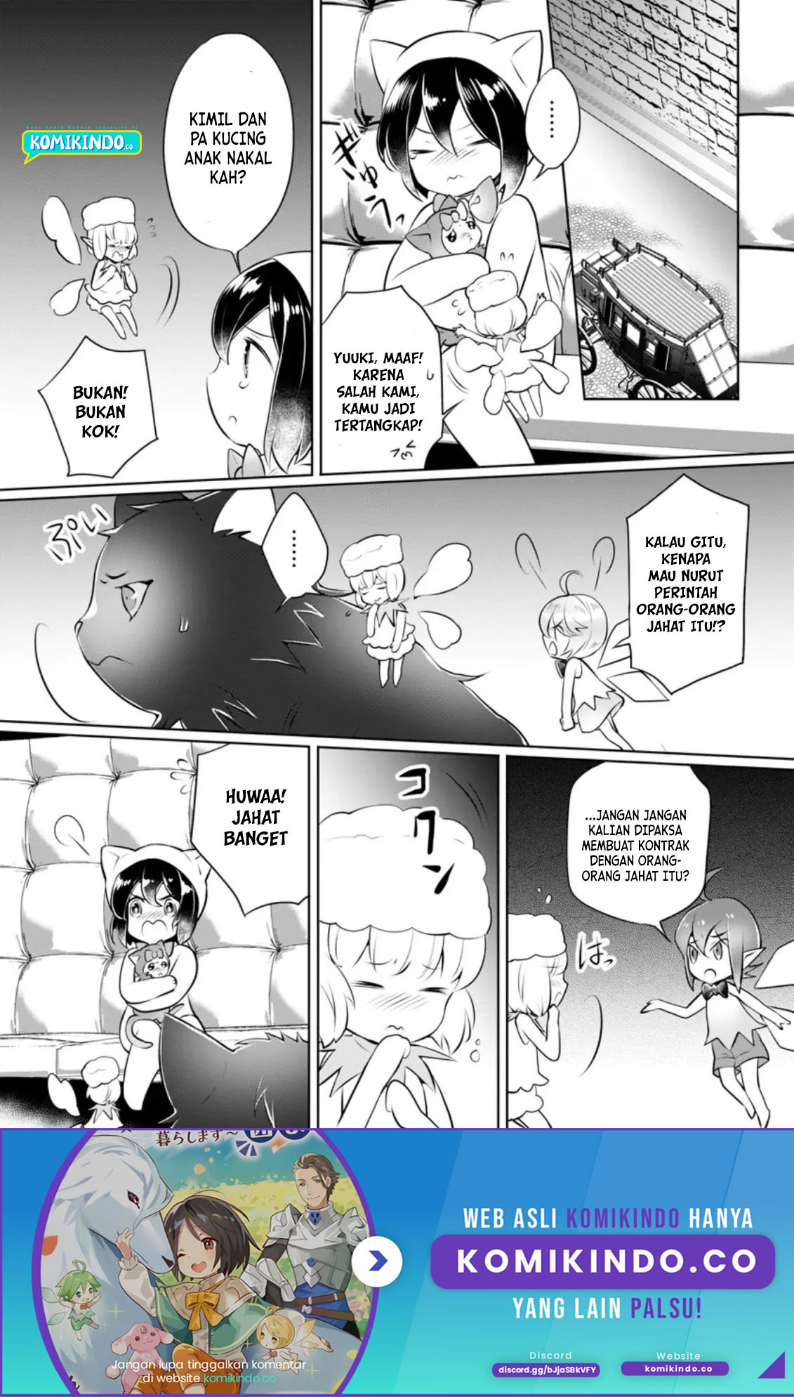 Yasashii Kazoku to, Takusan no Mofumofu ni Kakomarete. Chapter 14 page 1