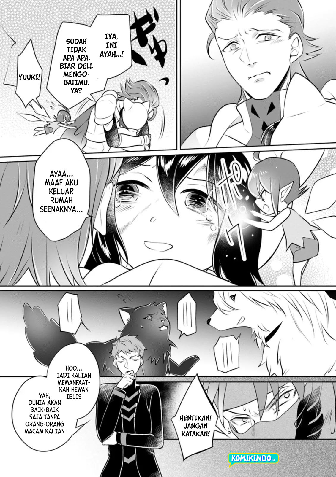 Yasashii Kazoku to, Takusan no Mofumofu ni Kakomarete. Chapter 14 page 21