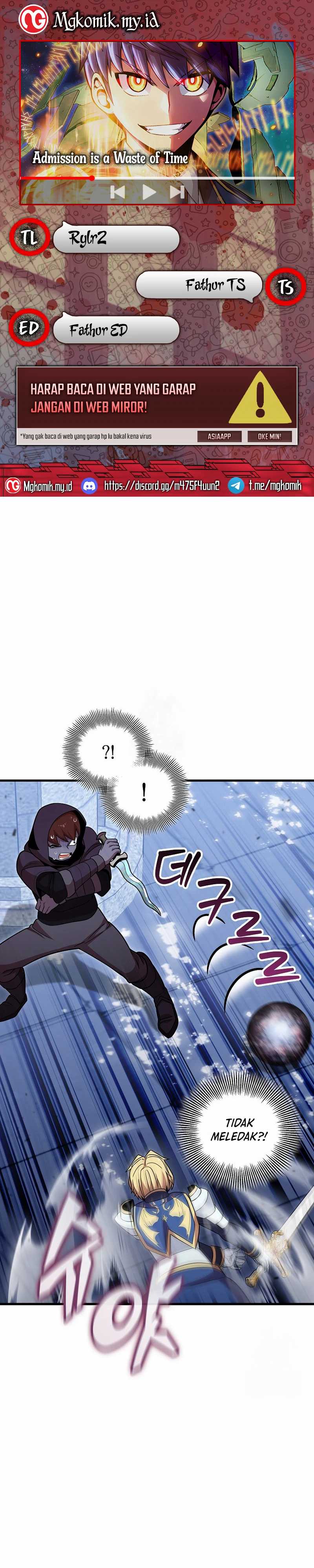 Admission is a Waste of Time Chapter 42