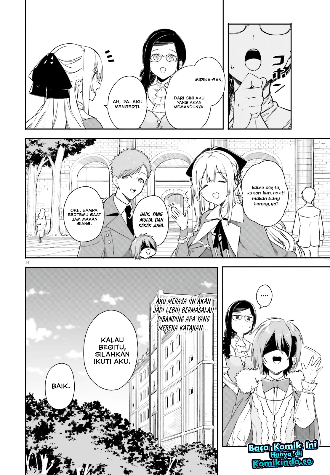 Majutsushi Kunon wa Miete Iru Chapter 04