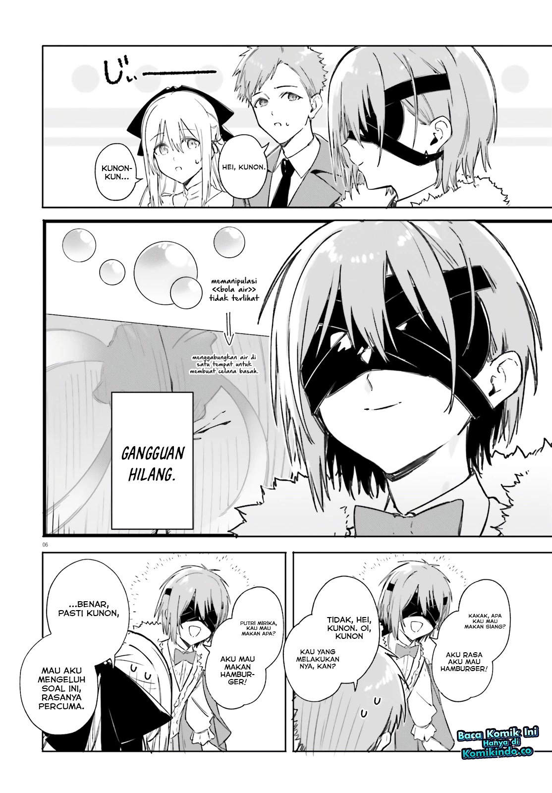 Majutsushi Kunon wa Miete Iru Chapter 05