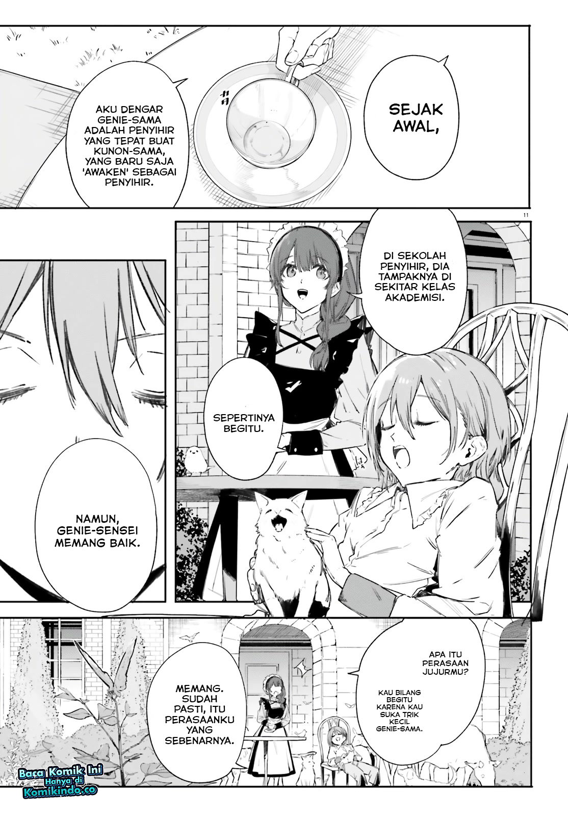 Majutsushi Kunon wa Miete Iru Chapter 06