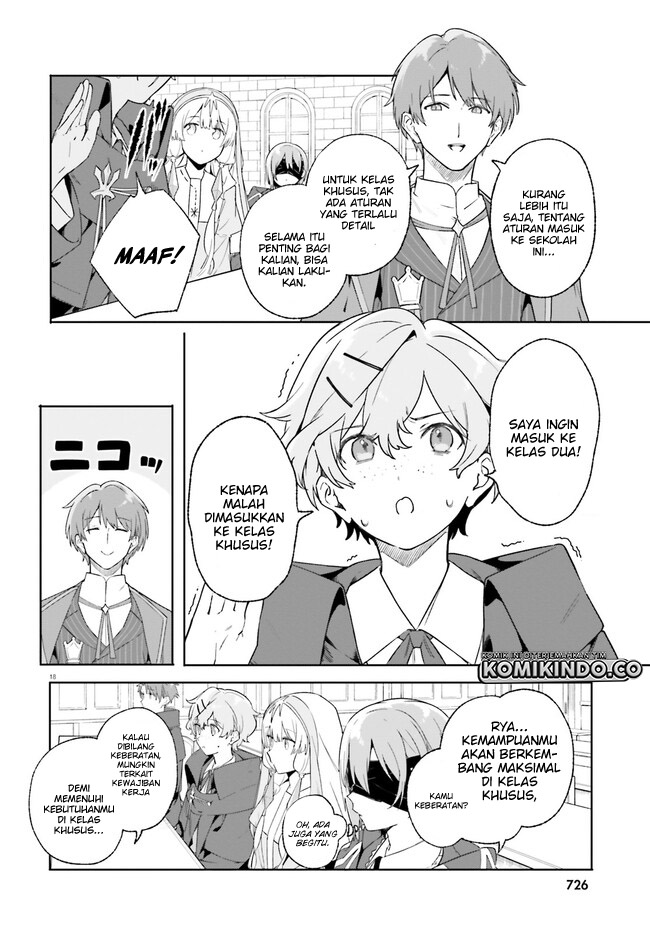 Majutsushi Kunon wa Miete Iru Chapter 18.2