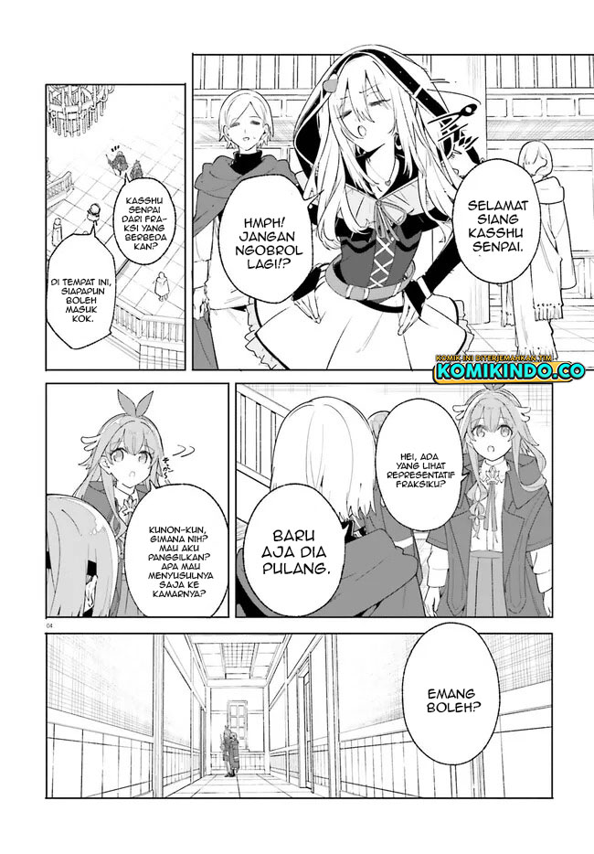 Majutsushi Kunon wa Miete Iru Chapter 26.1