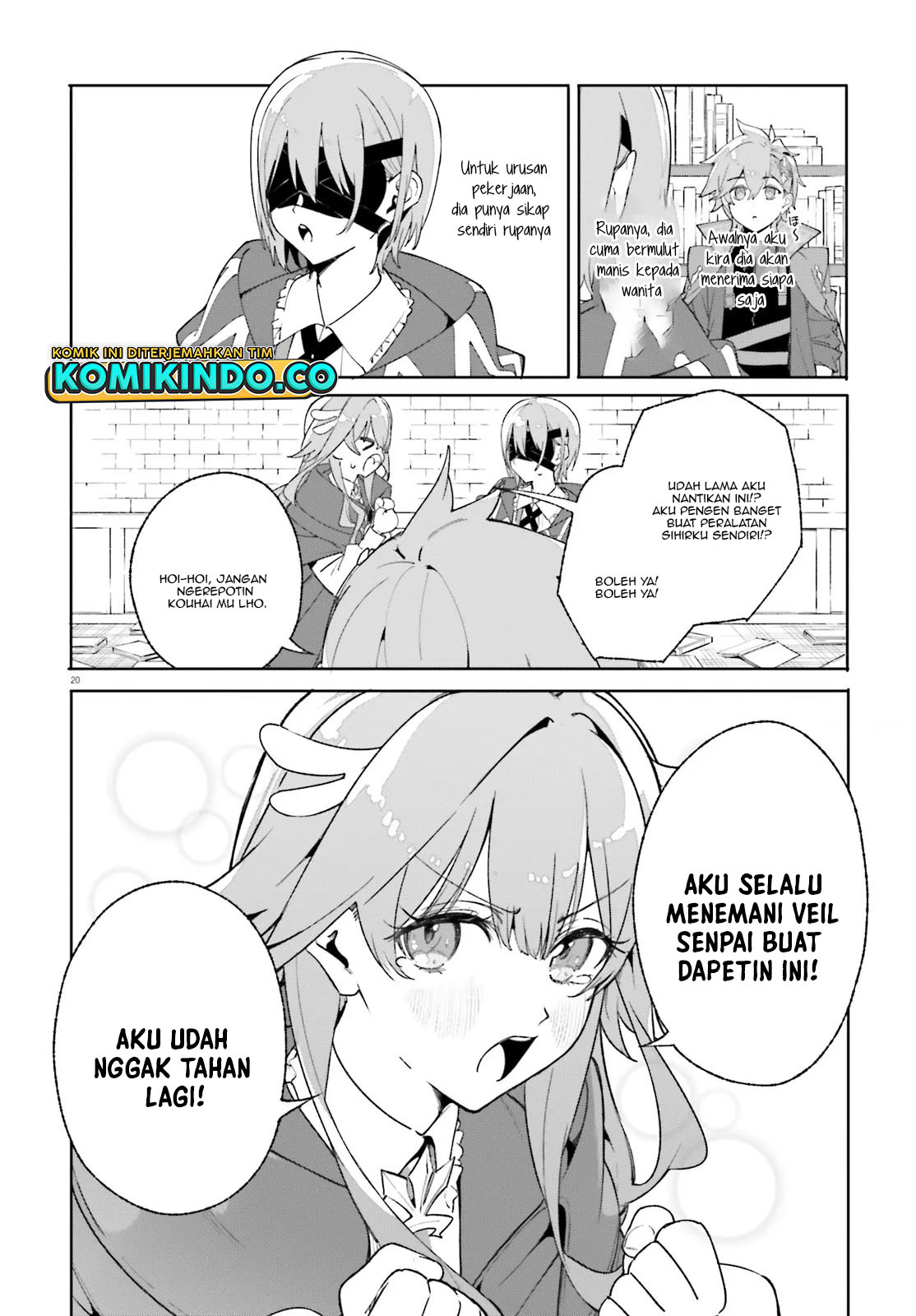 Majutsushi Kunon wa Miete Iru Chapter 26.2