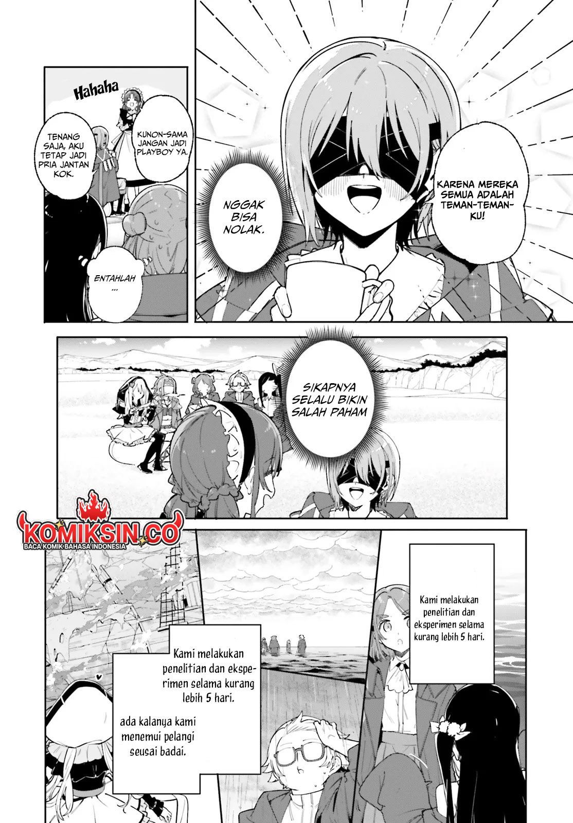 Majutsushi Kunon wa Miete Iru Chapter 30.1