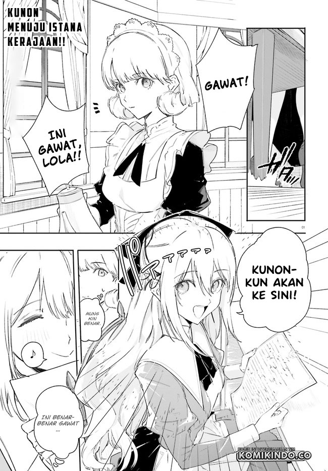 Majutsushi Kunon wa Miete Iru Chapter 7.1